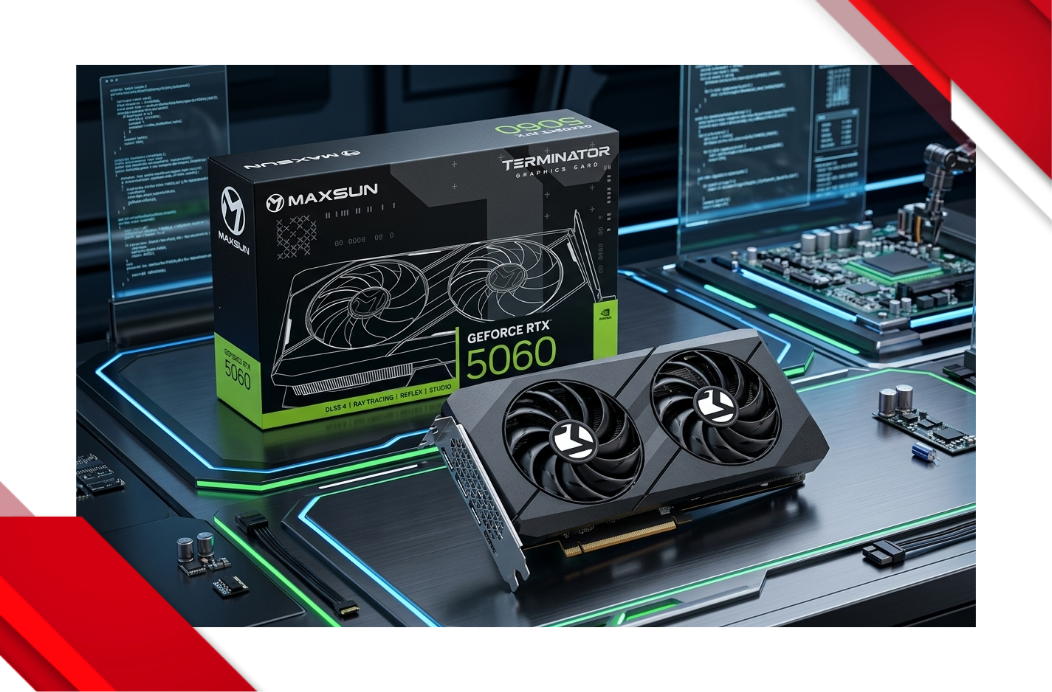 Maxsun GeForce RTX 5060 TRB 8G: Sức Mạnh Đồ Họa Mới Chuẩn GDDR7 Cập Bến Việt Nam Có Gì Hot?