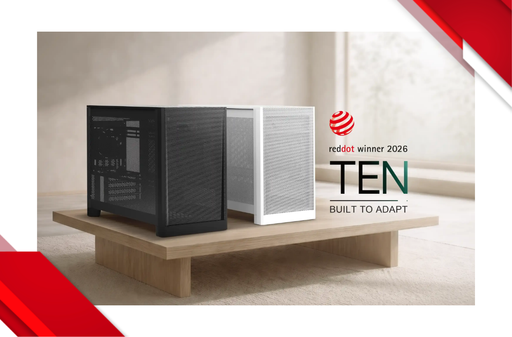 MONTECH TEN – Chuẩn Mực Mới Cho Vỏ Máy Tính Micro-ATX Biến Hình Kỷ Niệm 10 Năm